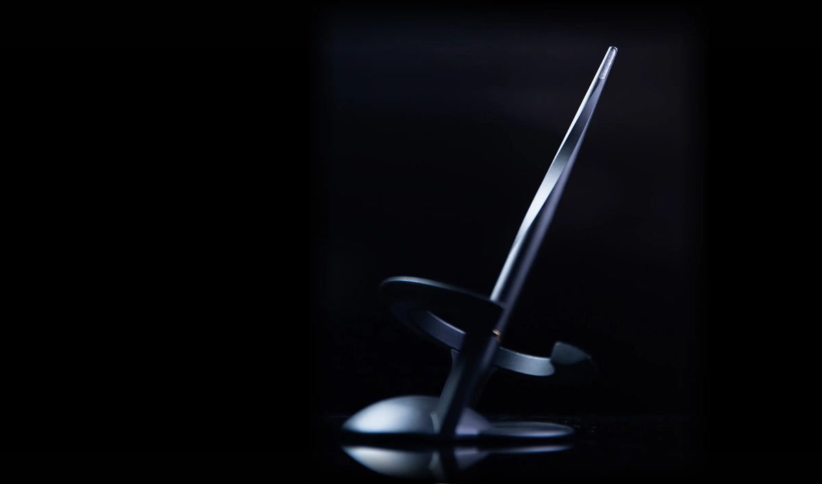 Overpen Hoverpen 2.0 - Premium Gold Ball Pen - Starlight Silver
