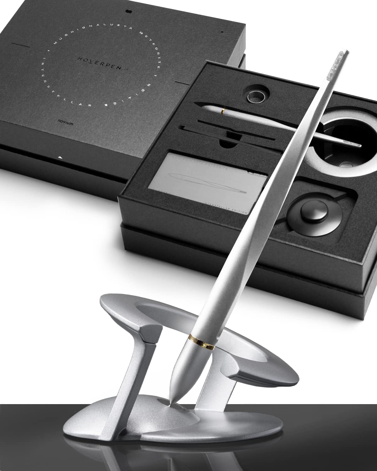Hoverpen 2.0 - Expensive Pen for gift - Meteorite Space Black