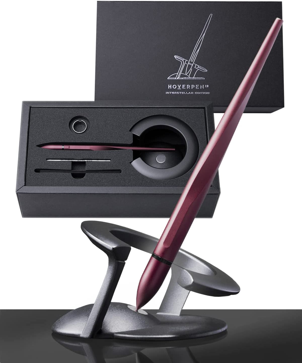 Hoverpen 2 Interstellar Edition ブラック novium Hoverpen Interstellar Edition - Luxury Pen Made With