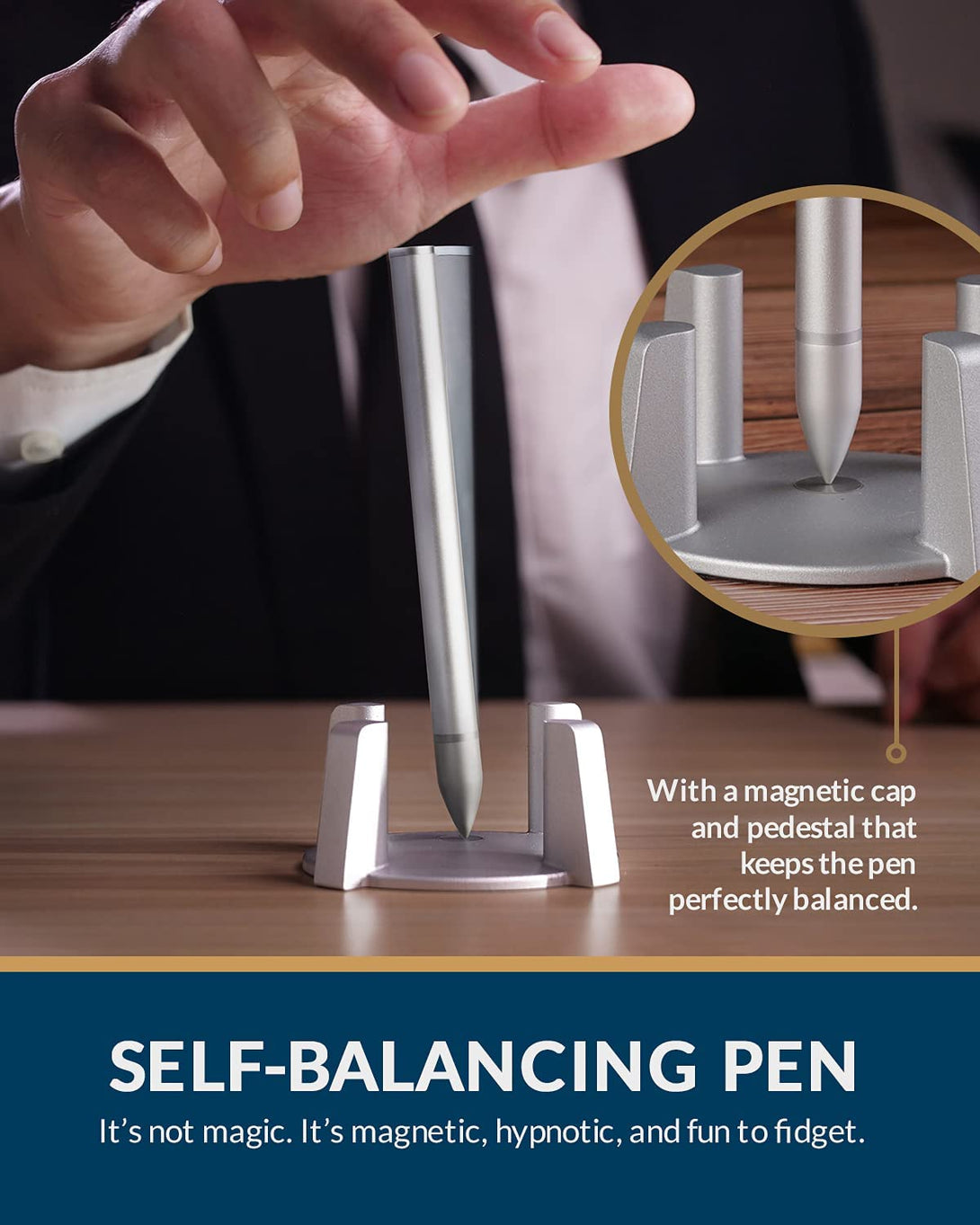 Self balancing hypnotic pen