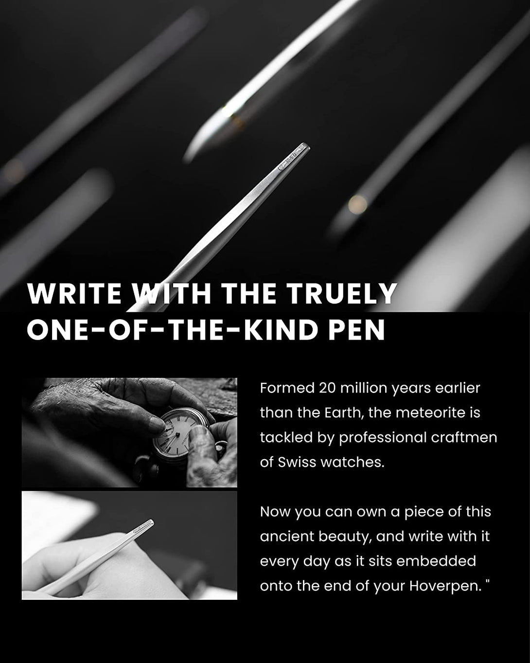 Fine writing with Hoverpen Limited Edition